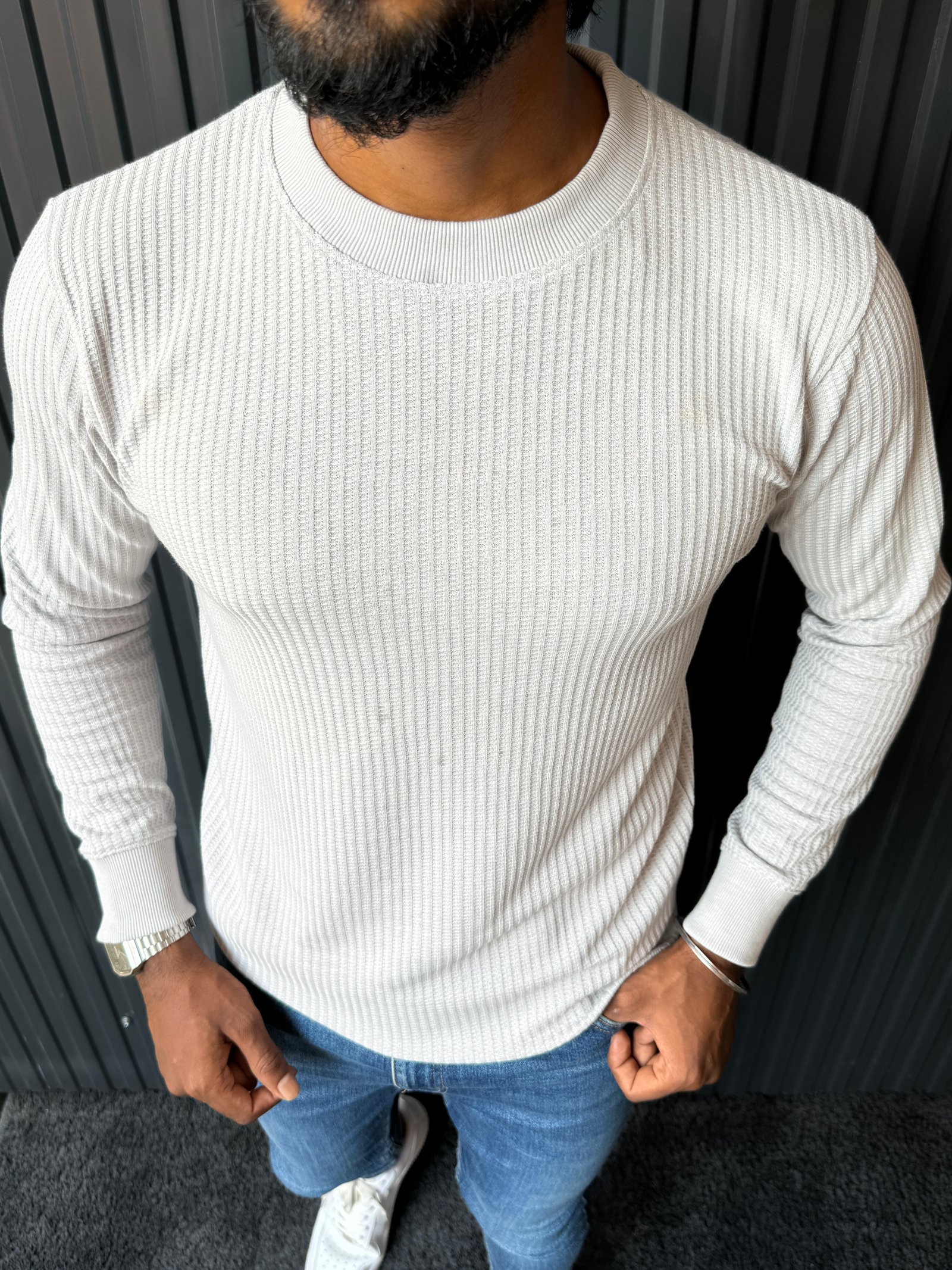 Lite Grey Sweatshirt WE001