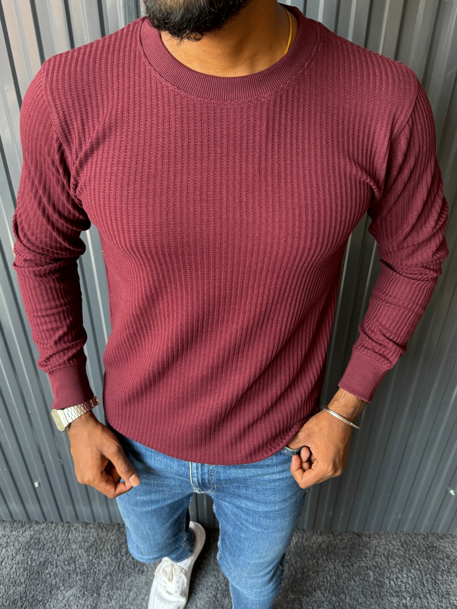 Maroon Sweatshirt WE001