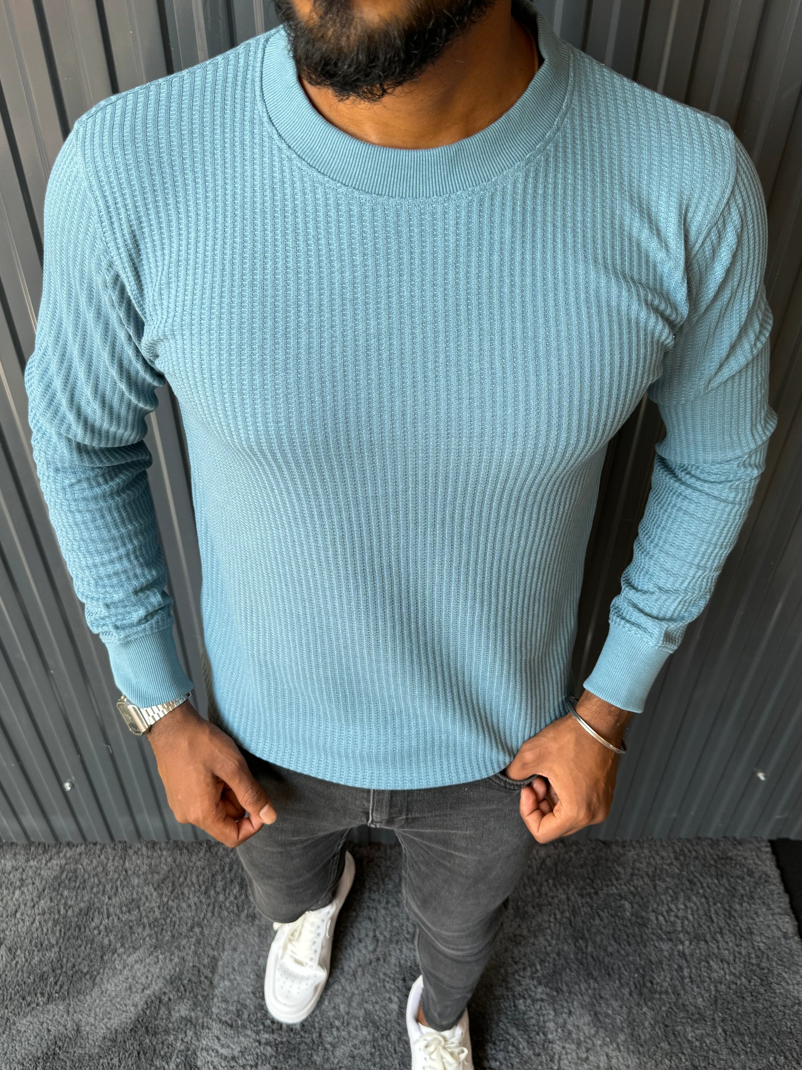 Slasher Blue Sweatshirt WE001