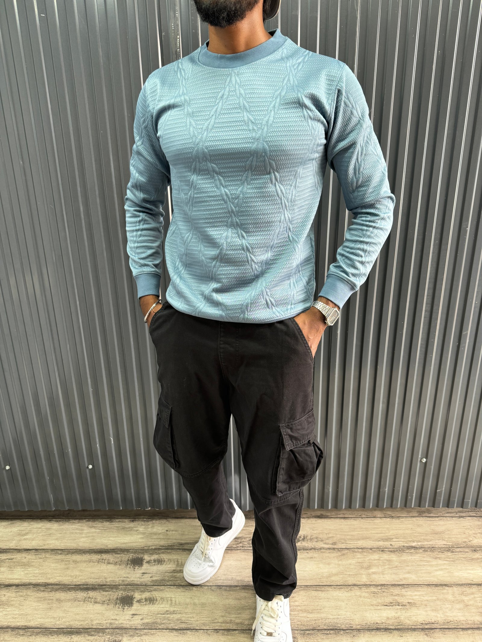Slasher Blue Sweatshirt