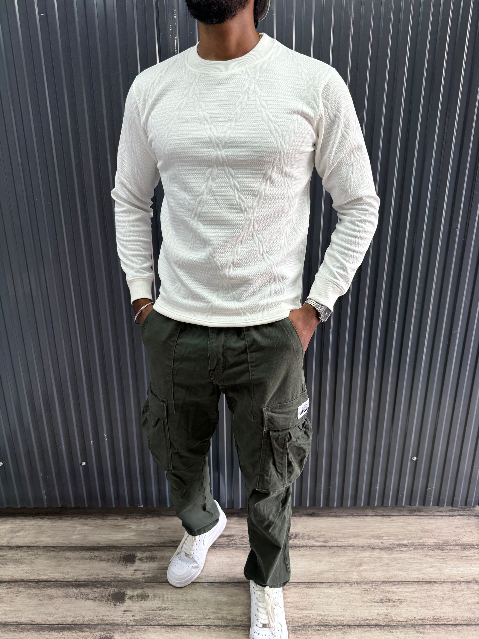 White Sweatshirt