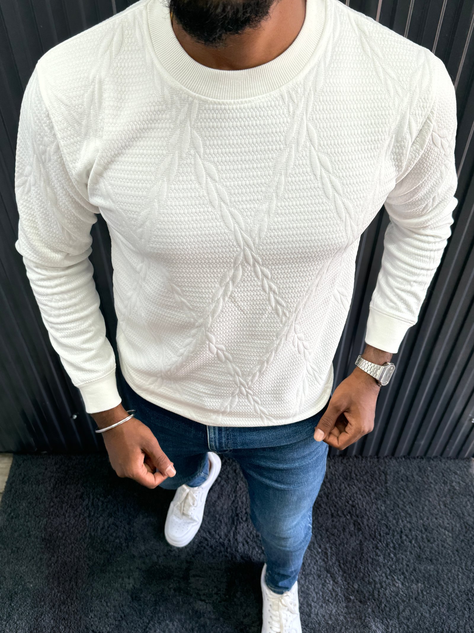 White Sweatshirt