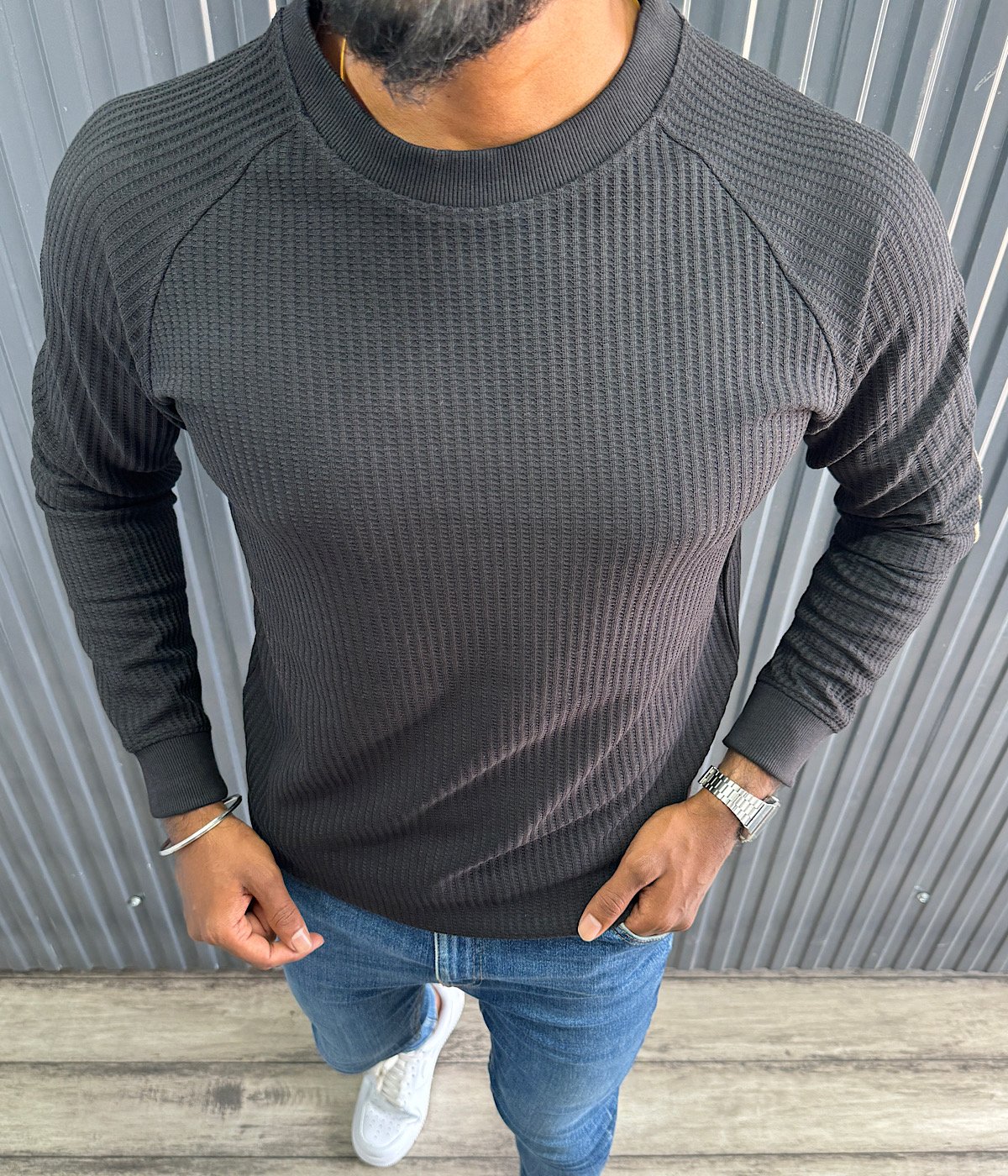 Black sweatshirts