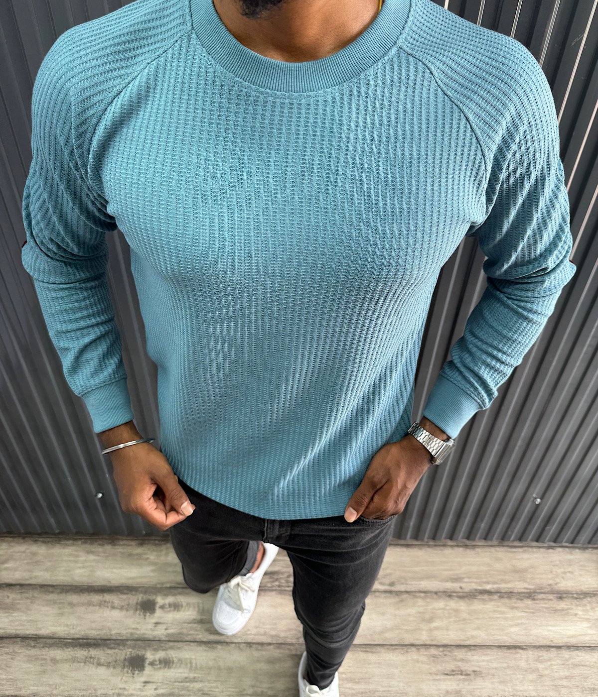 Slasher Blue Sweatshirts WE003