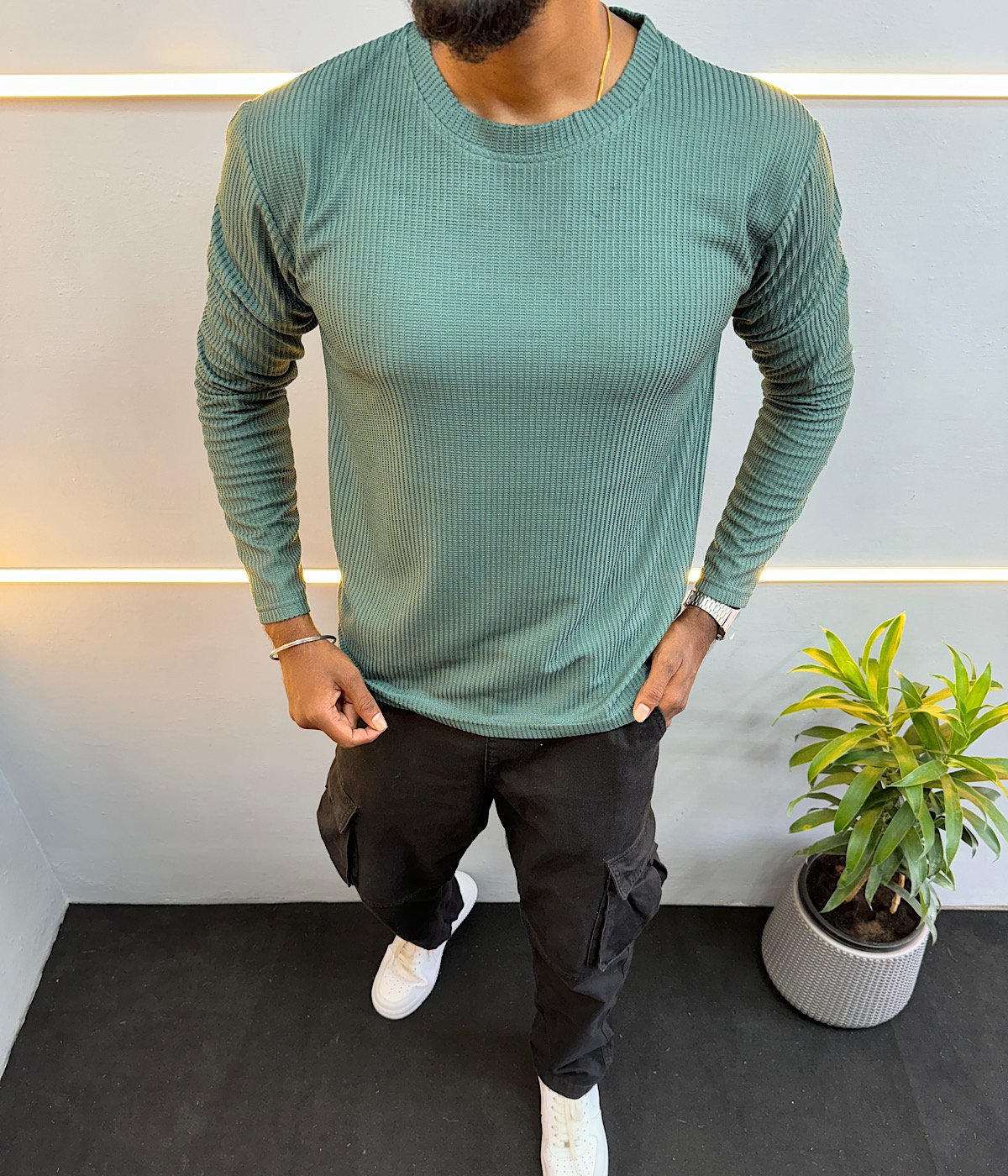Green Sweatshirts