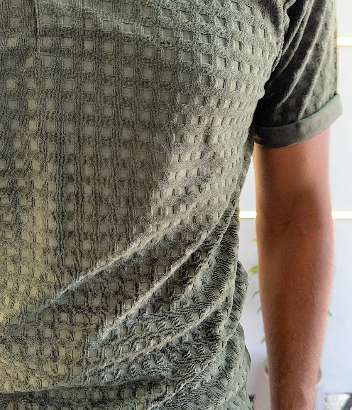 Olive Green Polo T-Shirt WE006