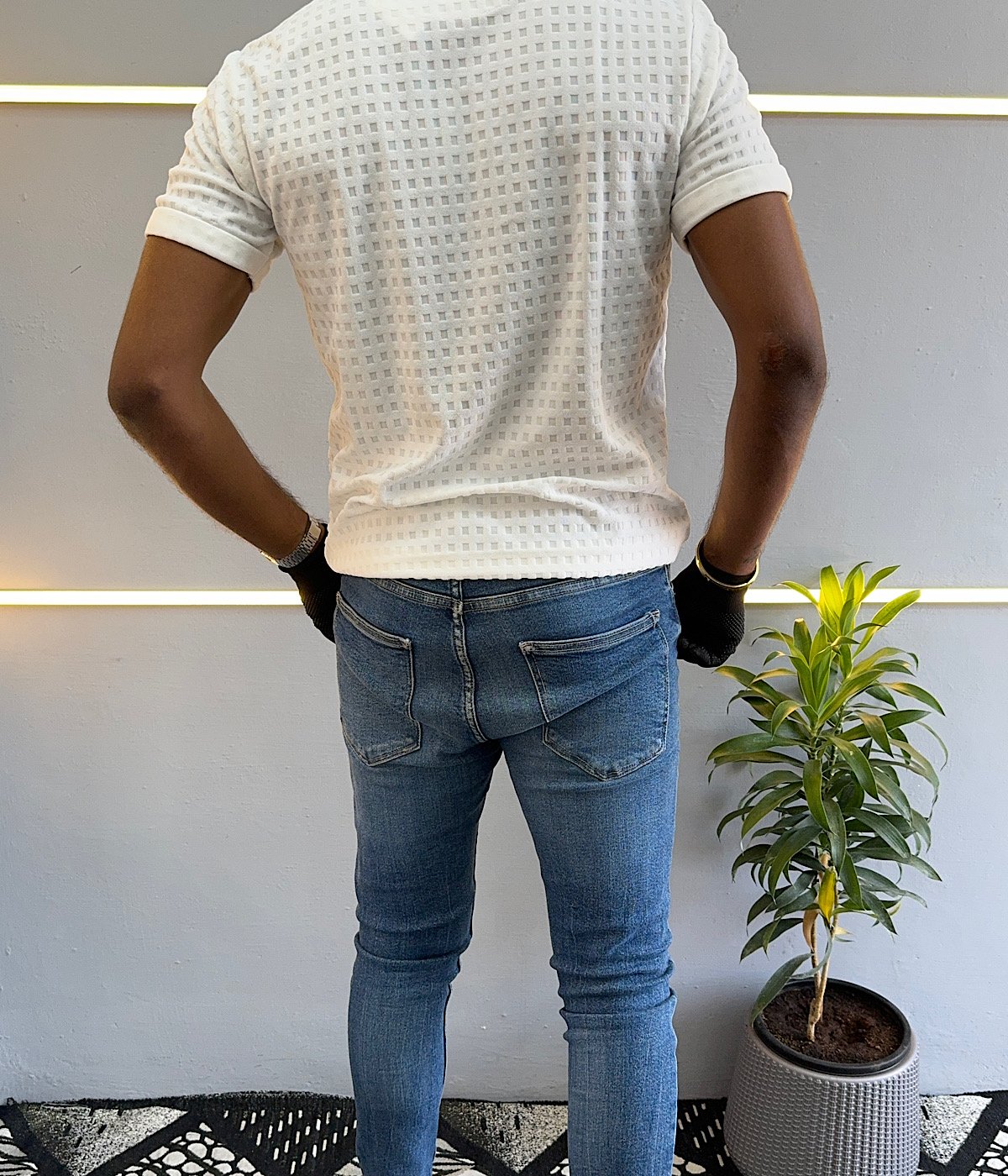 White Polo T-Shirt WE006