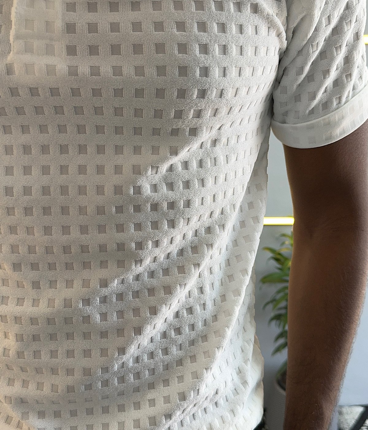White Polo T-Shirt WE006